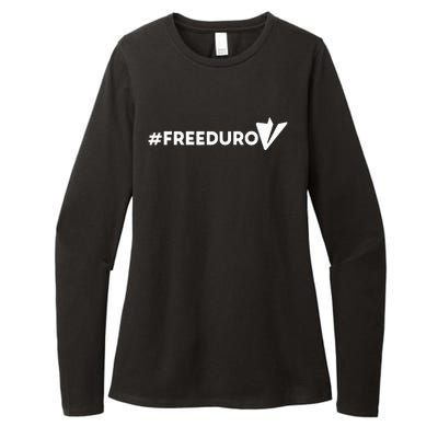 Freedurov Freepavel Telegram Founder Pavel Durov Womens CVC Long Sleeve Shirt