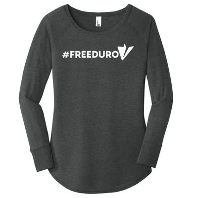 Freedurov Freepavel Telegram Founder Pavel Durov Women's Perfect Tri Tunic Long Sleeve Shirt