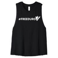 Freedurov Freepavel Telegram Founder Pavel Durov Women's Racerback Cropped Tank