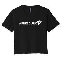 Freedurov Freepavel Telegram Founder Pavel Durov Women's Crop Top Tee