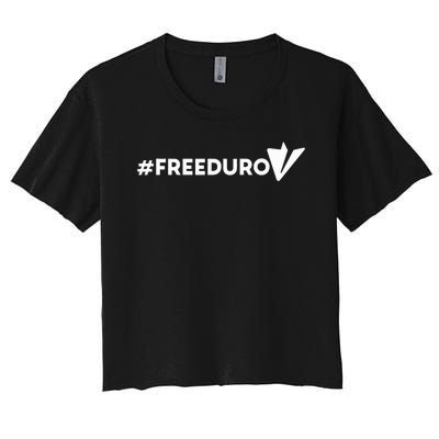 Freedurov Freepavel Telegram Founder Pavel Durov Women's Crop Top Tee