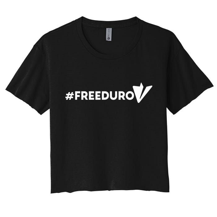 Freedurov Freepavel Telegram Founder Pavel Durov Women's Crop Top Tee