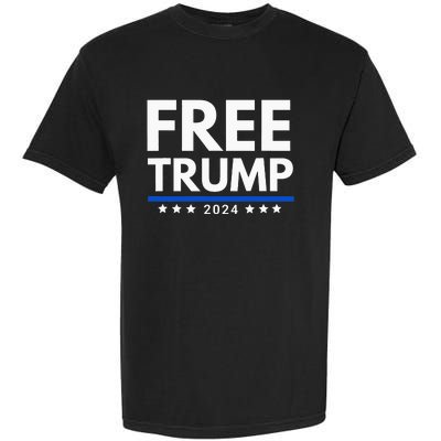 freetrump Free Trump Trump is innocent Free Trump 2024 Garment-Dyed Heavyweight T-Shirt