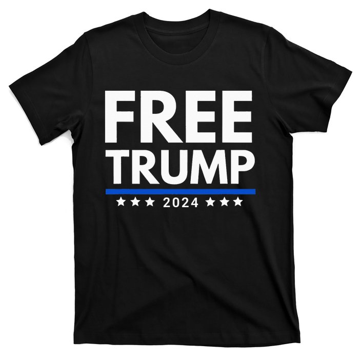 freetrump Free Trump Trump is innocent Free Trump 2024 T-Shirt