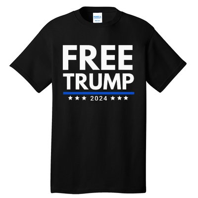 freetrump Free Trump Trump is innocent Free Trump 2024 Tall T-Shirt