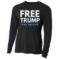 freetrump Free Trump Trump is innocent Free Trump 2024 Cooling Performance Long Sleeve Crew