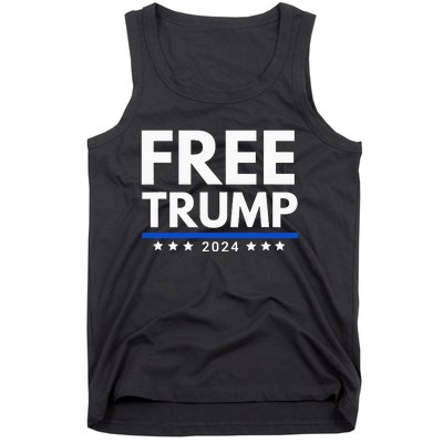 freetrump Free Trump Trump is innocent Free Trump 2024 Tank Top