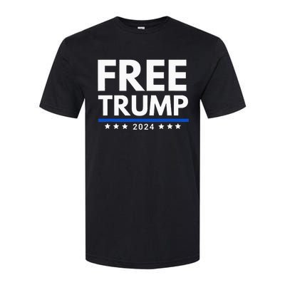 freetrump Free Trump Trump is innocent Free Trump 2024 Softstyle® CVC T-Shirt