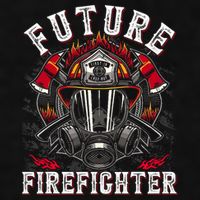 Future Firefighter Thin Red Line Firefighting Ladies PosiCharge Tri-Blend Wicking Tank