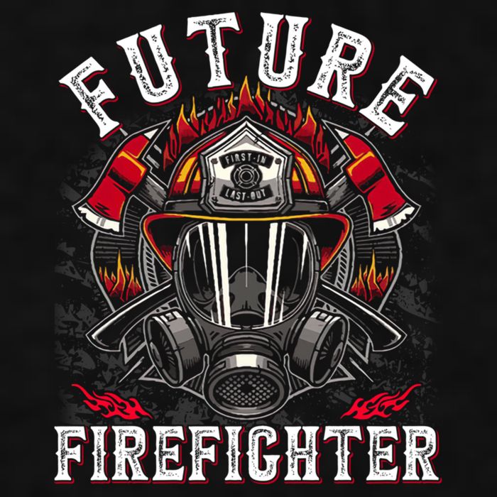 Future Firefighter Thin Red Line Firefighting Ladies PosiCharge Tri-Blend Wicking Tank