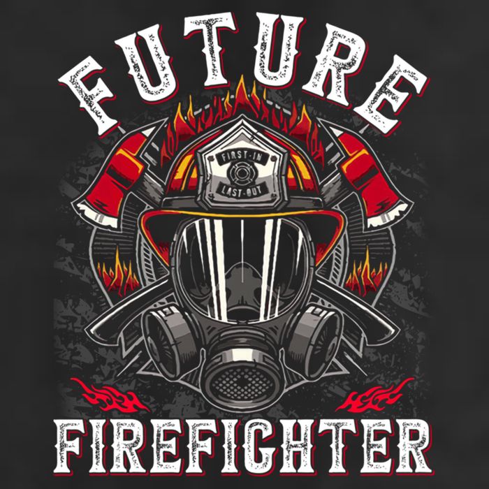 Future Firefighter Thin Red Line Firefighting 15oz Campfire Ceramic Mug