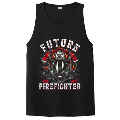Future Firefighter Thin Red Line Firefighting PosiCharge Competitor Tank
