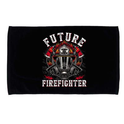 Future Firefighter Thin Red Line Firefighting Microfiber Hand Towel