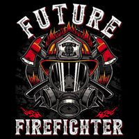 Future Firefighter Thin Red Line Firefighting Wool Snapback Cap