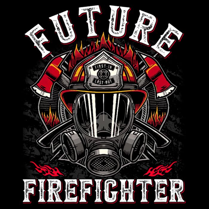 Future Firefighter Thin Red Line Firefighting Wool Snapback Cap