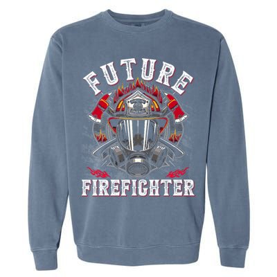 Future Firefighter Thin Red Line Firefighting Garment-Dyed Sweatshirt