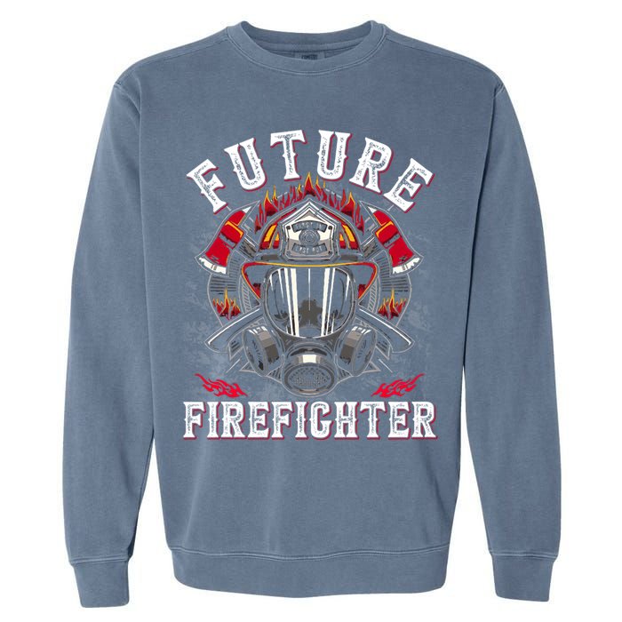 Future Firefighter Thin Red Line Firefighting Garment-Dyed Sweatshirt
