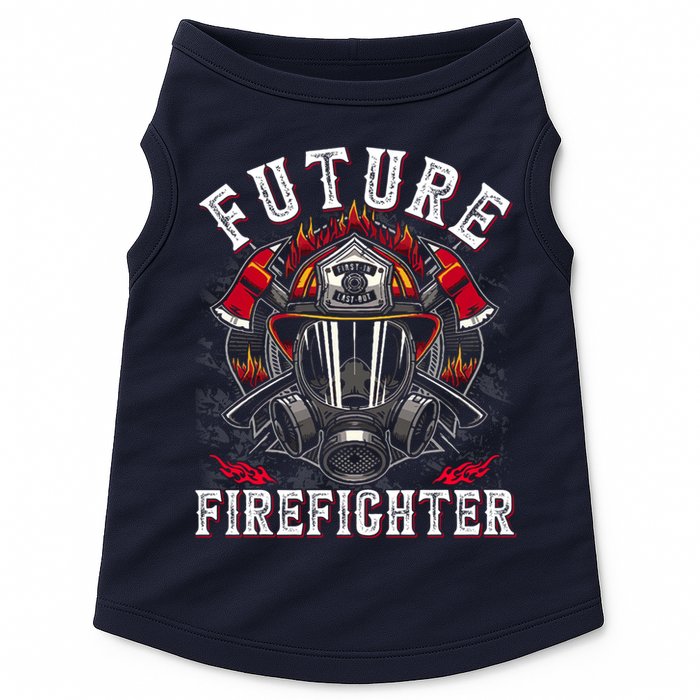 Future Firefighter Thin Red Line Firefighting Doggie Tank