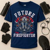 Future Firefighter Thin Red Line Firefighting Performance Shirt