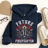Future Firefighter Thin Red Line Firefighting Hoodie