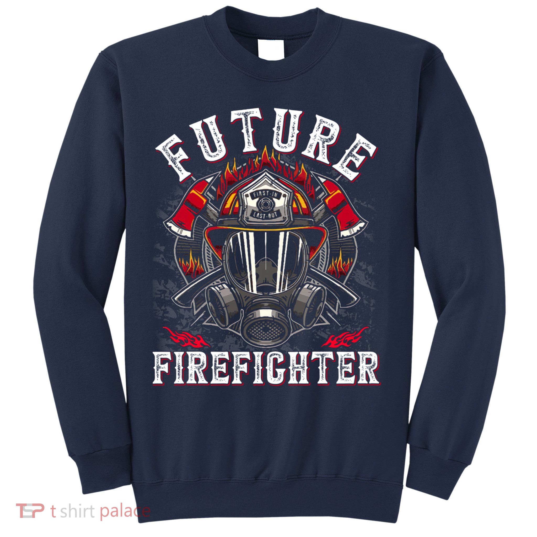Future Firefighter Thin Red Line Firefighting Sweatshirt