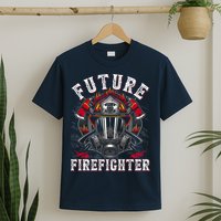 Future Firefighter Thin Red Line Firefighting T-Shirt