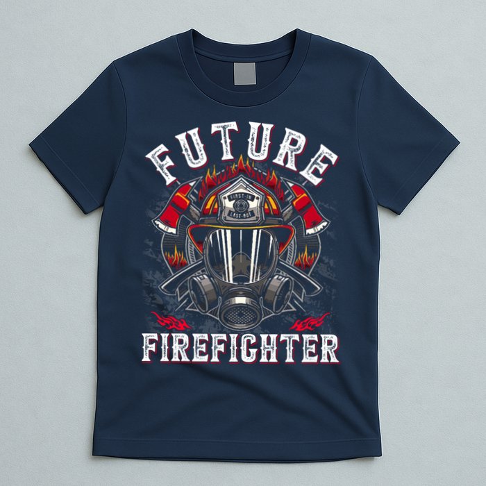 Future Firefighter Thin Red Line Firefighting T-Shirt