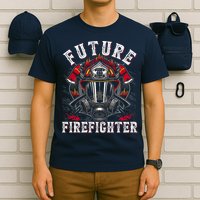 Future Firefighter Thin Red Line Firefighting T-Shirt