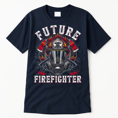 Future Firefighter Thin Red Line Firefighting Tall T-Shirt