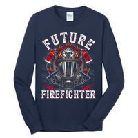 Future Firefighter Thin Red Line Firefighting Tall Long Sleeve T-Shirt