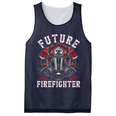Future Firefighter Thin Red Line Firefighting Mesh Reversible Basketball Jersey Tank