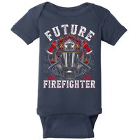 Future Firefighter Thin Red Line Firefighting Baby Bodysuit