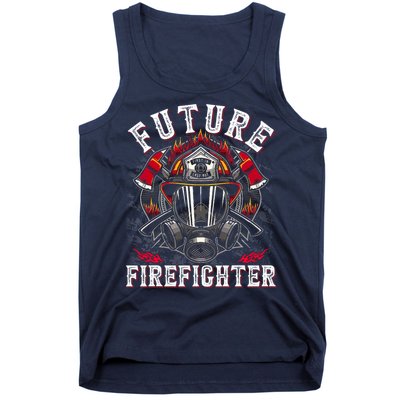 Future Firefighter Thin Red Line Firefighting Tank Top