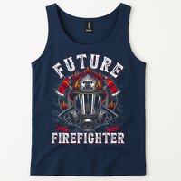 Future Firefighter Thin Red Line Firefighting Tank Top