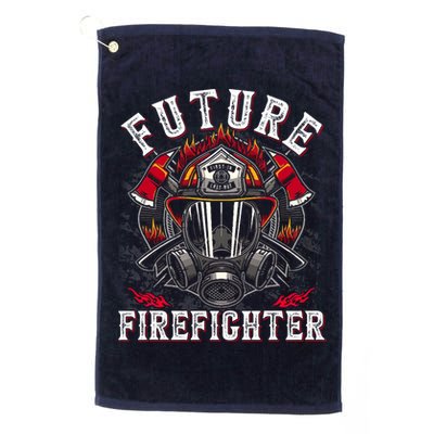 Future Firefighter Thin Red Line Firefighting Golf Towel