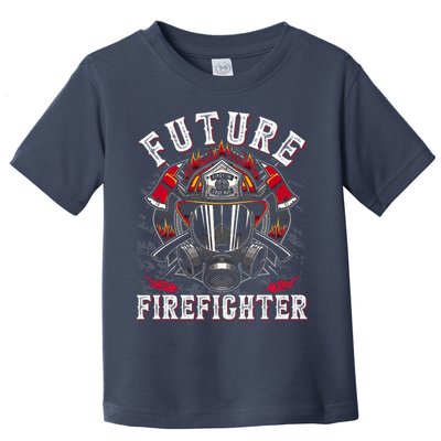 Future Firefighter Thin Red Line Firefighting Toddler T-Shirt