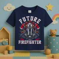 Future Firefighter Thin Red Line Firefighting Toddler T-Shirt