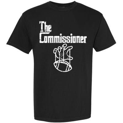 Fantasy Football The Commissioner Funny Garment-Dyed Heavyweight T-Shirt
