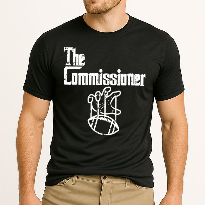 Fantasy Football The Commissioner Funny Cooling Performance Crew T-Shirt