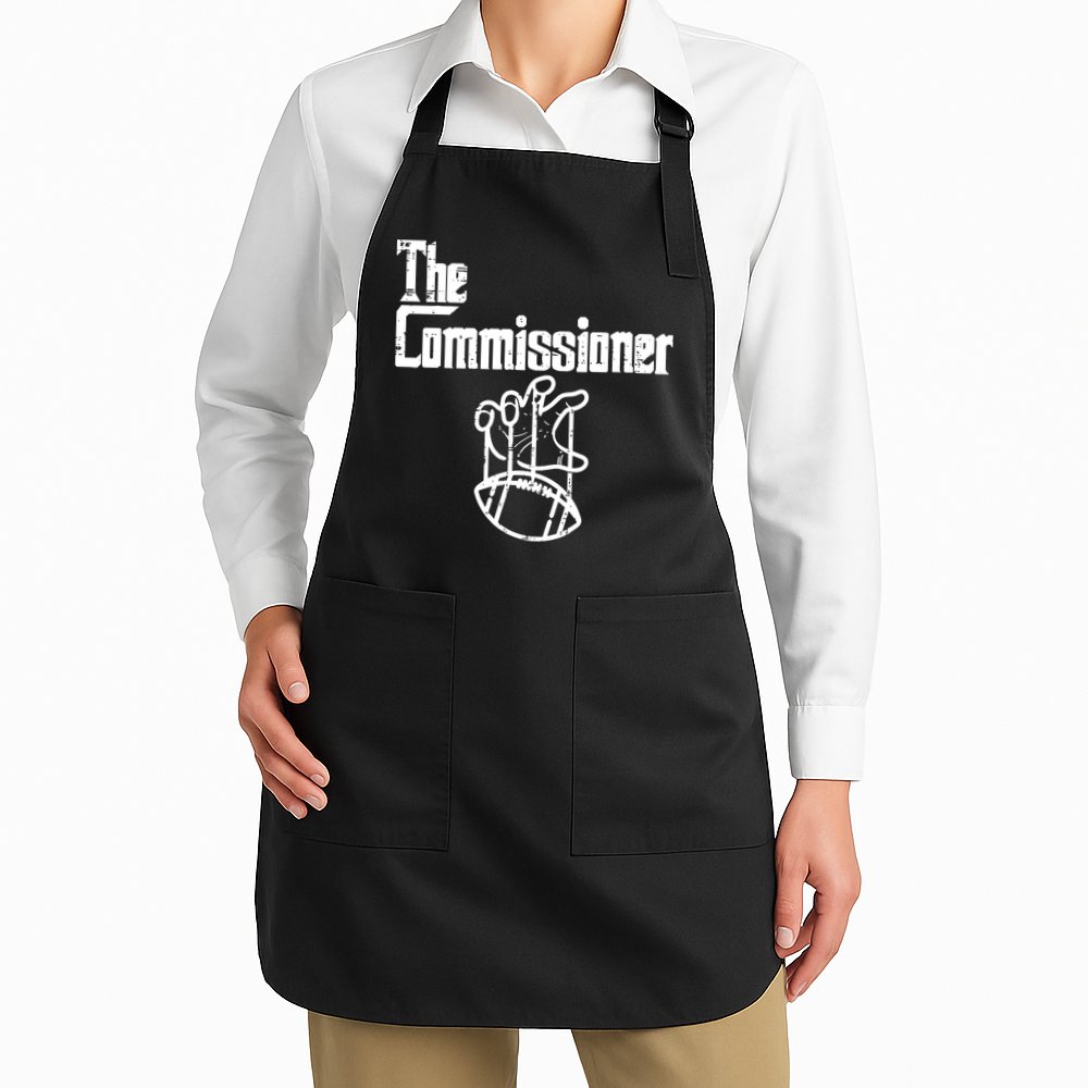 Fantasy Football The Commissioner Funny Apron