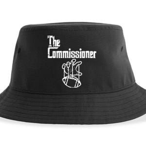 Fantasy Football The Commissioner Funny Sustainable Bucket Hat