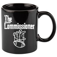 Fantasy Football The Commissioner Funny 11oz C Handle Ceramic Mug