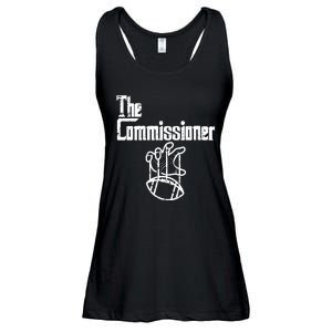 Fantasy Football The Commissioner Funny Ladies Essential Flowy Tank