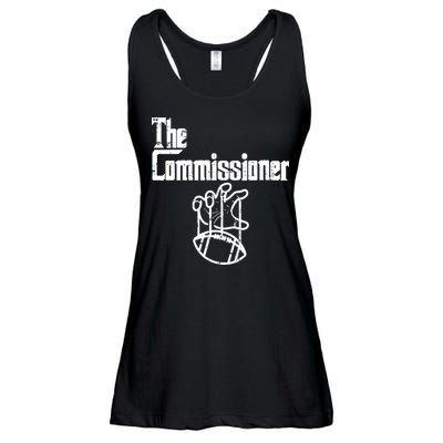 Fantasy Football The Commissioner Funny Ladies Essential Flowy Tank