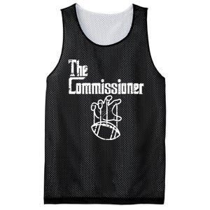 Fantasy Football The Commissioner Funny Mesh Reversible Basketball Jersey Tank