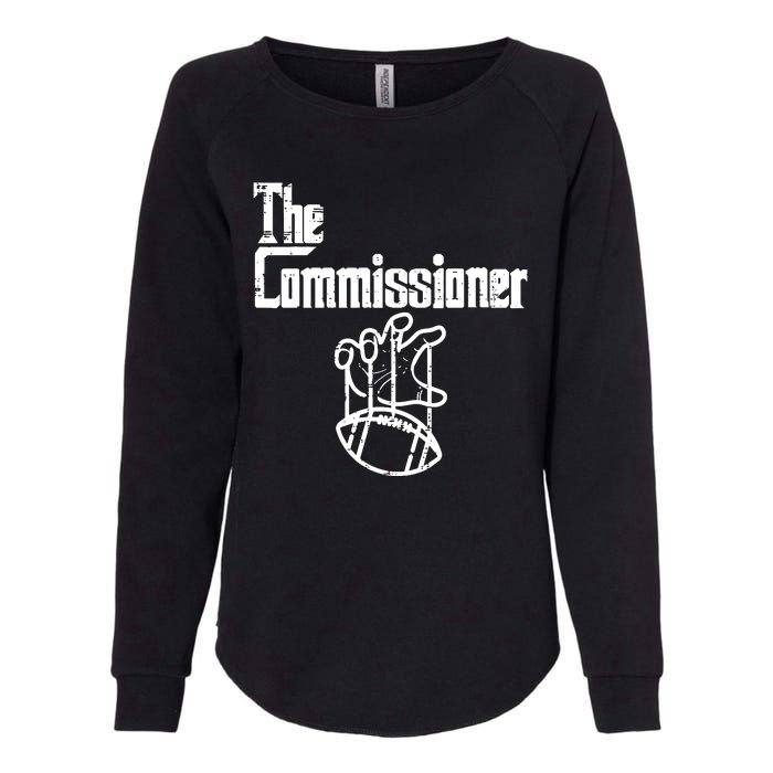 Fantasy Football The Commissioner Funny Womens California Wash Sweatshirt