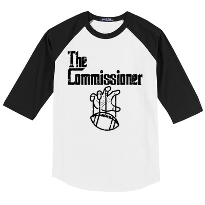 Fantasy Football The Commissioner Funny Baseball Sleeve Shirt