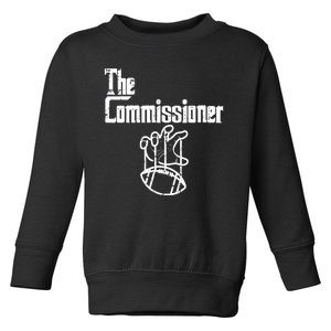 Fantasy Football The Commissioner Funny Toddler Sweatshirt