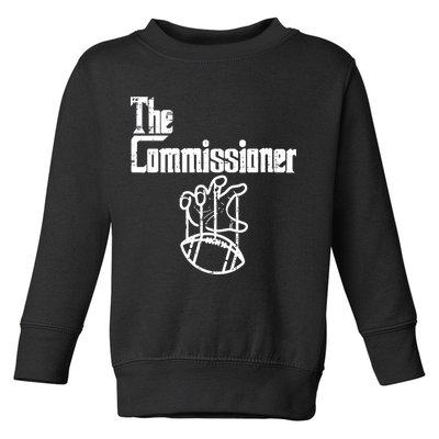Fantasy Football The Commissioner Funny Toddler Sweatshirt