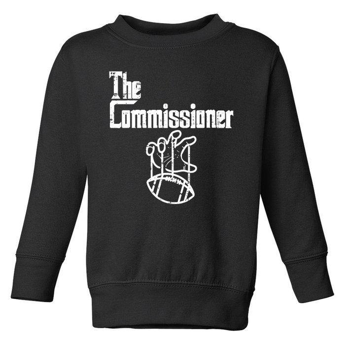 Fantasy Football The Commissioner Funny Toddler Sweatshirt